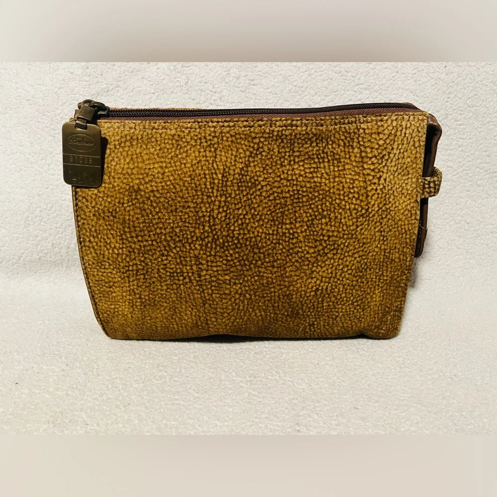 Borbonese Quail Suede Clutch